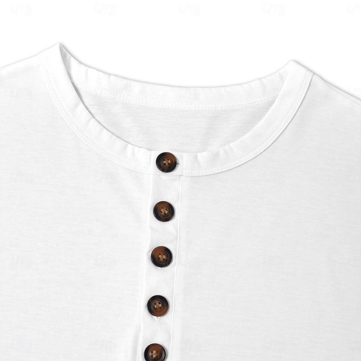 Pánské Bez rukávů Tričko Henley Vesta Top Tílka Bez rukávů Henley Léto Bez vzoru Módní Designové sportovní Dovolená ulice Ležérní Černá Bílá Khaki Top tričko pro muže 2025 - $12.99 –P4