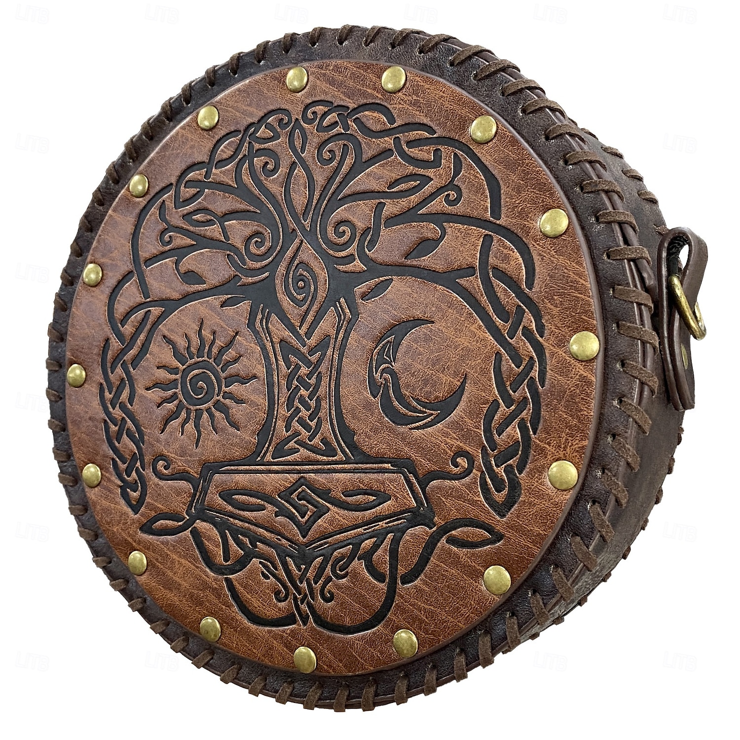 Retro Vintage Punk & Gothic Medieval Cosplay Costume Belt Pouch Dice Bag Viking Celtic Knight Ranger Fancy Dress Men's Women's Celtic Viking Halloween Masquerade Performance Stage Renaissance Fair 2025 - $34.99 –P2