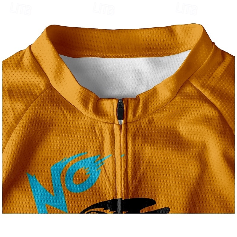 Herr Cykeltröja Kortärmad Cykel T-shirt Tröja med 3 bakfickor Bergscykling Andningsfunktion Snabb tork Anatomisk design Uppsugande Gul Röd Blå Grafisk sporter Kläder 2025 - $25.99 –P7