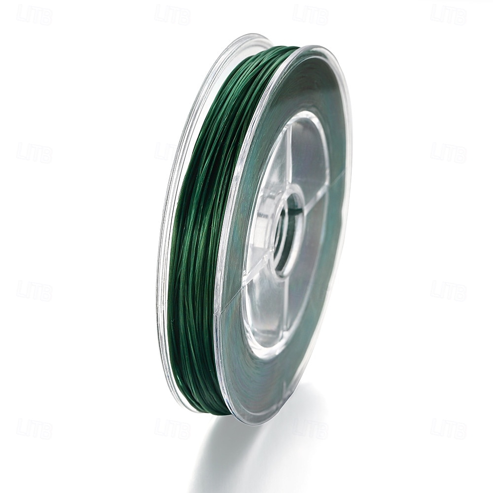 Cordino elastico in cristallo colorato da 0,5 mm, cordino per infilare perline anti-sfilacciamento per accessori fai da te per gioielli, materiali per perline per braccialetti del 2025 a $4.49 –P4