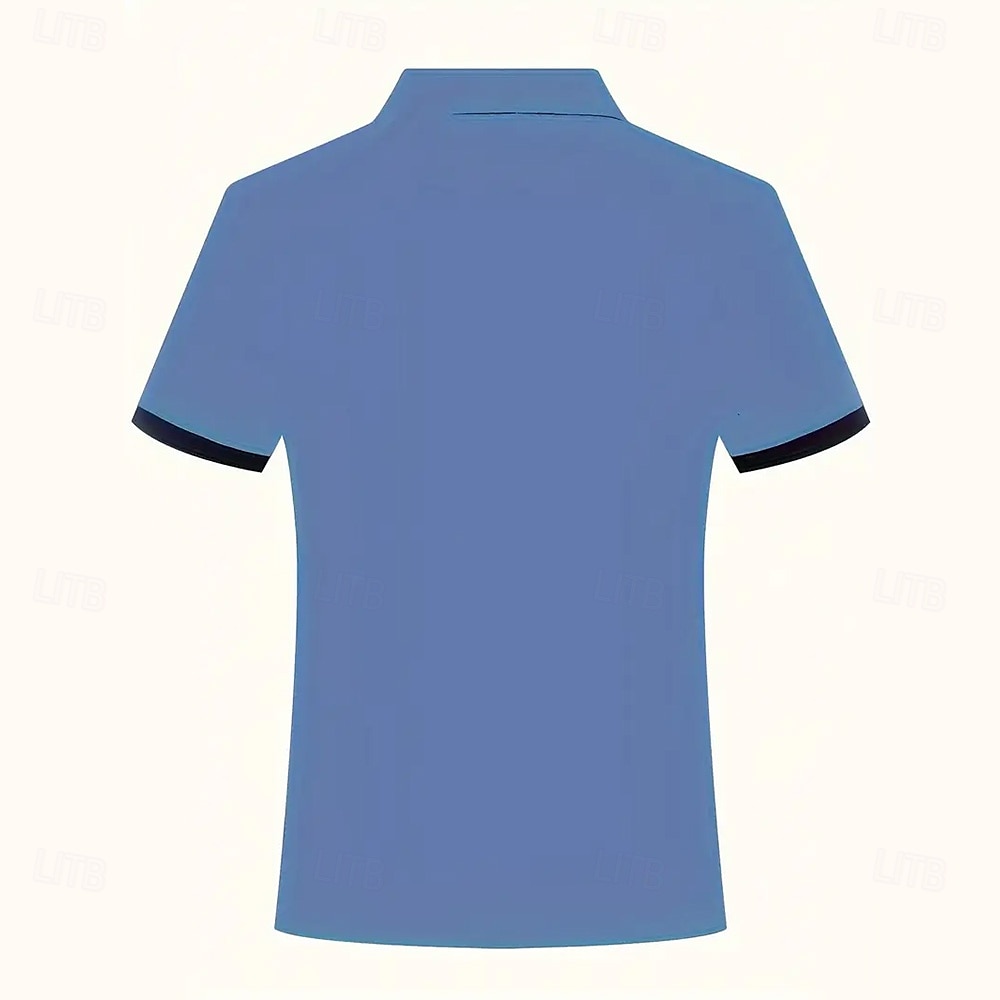 Men's Graphic Polo Short Sleeve Polo Shirts Collared Shirts Business Casual School Outdoor Athleisure Daily Wear 3D Print Summer Black Red Blue 2025 - $25.99 –P6