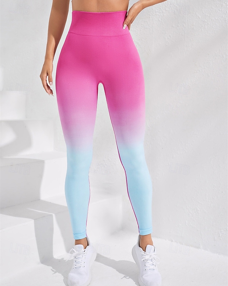 نسائي السراويل اليوغا طماق اليوغا حزام مطاط بعقب رفع بنطلون رياضي للبطن بيلاتيس تمرين نادي رياضي اكتشف - حل بنطلونات لون متغاير زهري أرجواني أخضر الخريف رياضات ألبسة رياضية قابل للبسط نحيل 2025 - $22.99 –P15