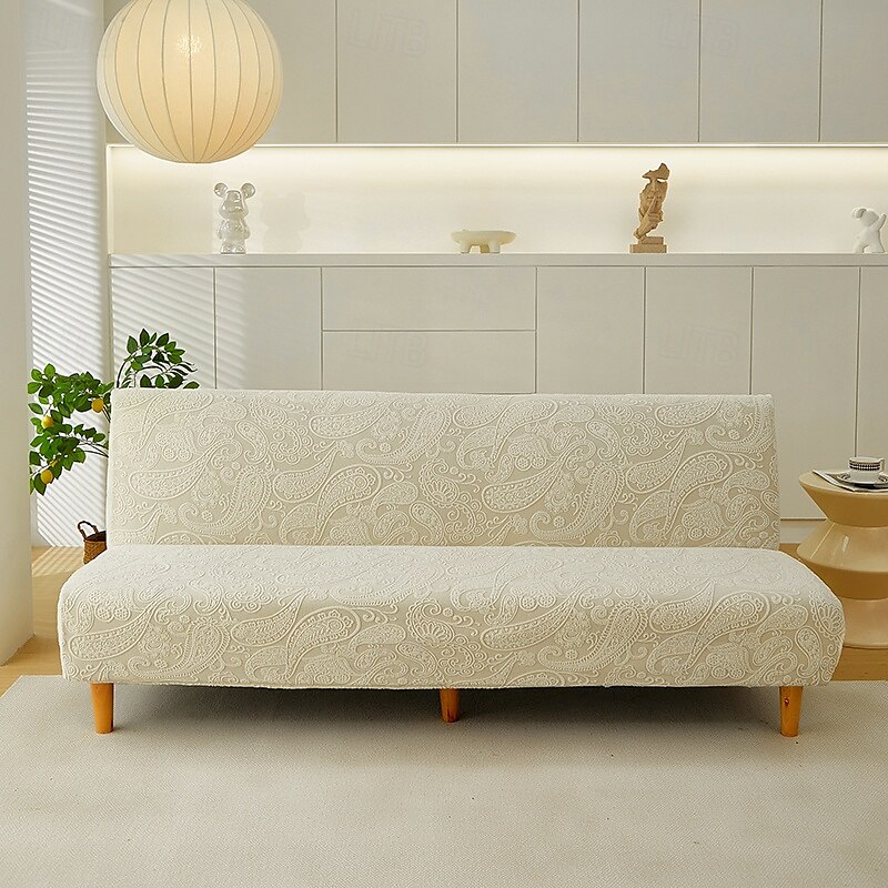 țesătură jacquard husă canapea extensibilă fără brațe huse canapea protector elastic husă bancă 2025 - $33.99 –P4