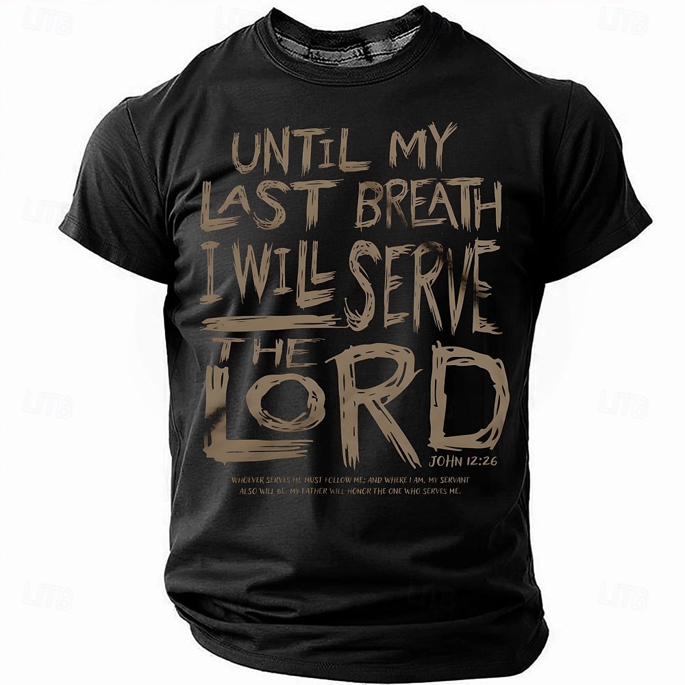 Påske Herre Jesus Kristen T skjorte Kortermet T skjorte 3D-utskrift Crew-hals Skjorte Mote Daglig Designer Fest Gate Avslappet Svart Rød Blå Sommer Vår Alle årstider Klær S M L XL XXL XXXL 2025 - AU $29.89 –P3