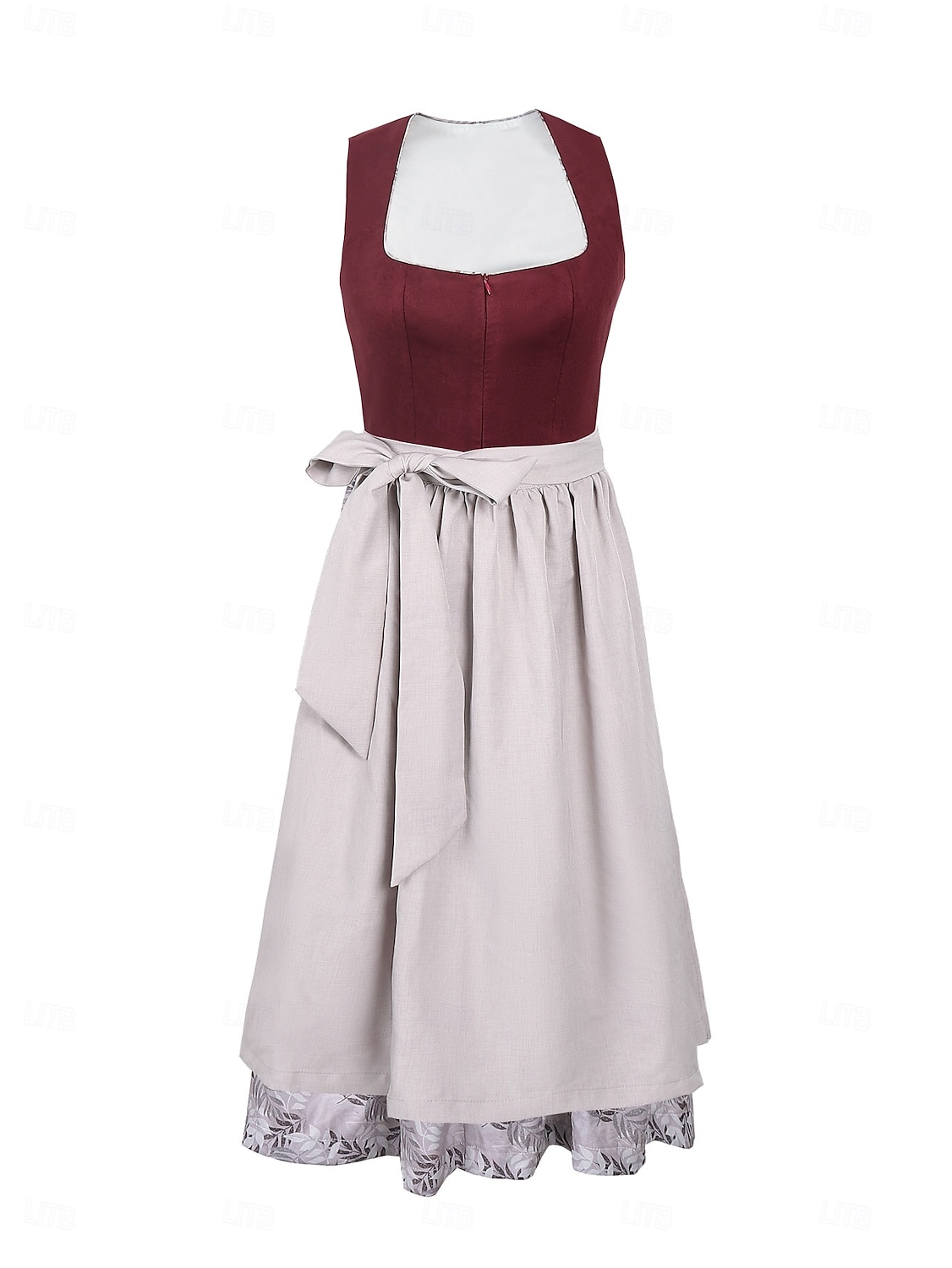 Cerveza Oktoberfest Oktoberfest Falda acampanada Trachtenkleader Oktoberfest / Cerveza bávaro Viena prados Mujer Carnaval Fiesta Festival de Cerveza Paño de estilo tradicional Vestido Delantal Sin 2025 - $63.99 –P1