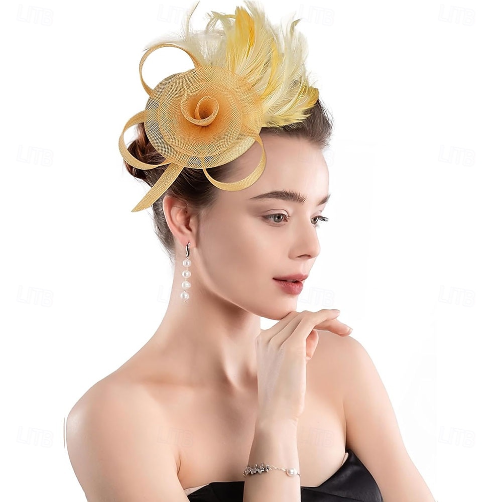 fascinators hatter for kvinner kentucky derby hatter for kvinner teselskap hatter for kvinner kentucky derby antrekk 2025 - $32.99 –P9