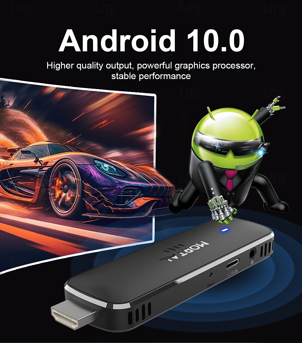 Android 14 Smart TV Stick 4K HDR10 Voice Remote Dual Band WiFi Bluetooth H313 Streaming Media Player 2025 - $63.99 –P6