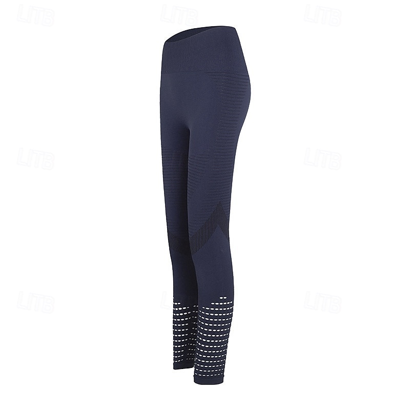 Mujer Pantalones de yoga Mallas Leggings de Yoga Malla Cintura elástica Control de barriga Levantamiento de tope Yoga Entrenamiento de gimnasio Pilates Pantalones Negro Verde Ejército Azul Otoño 2025 - $20.99 –P8
