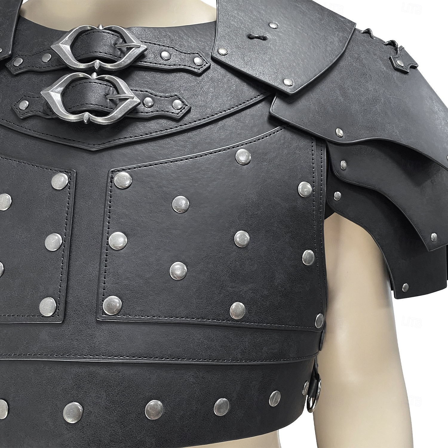 Retro Středověké Renesanční Zbraně a výzbroj Pirát Válečník Viking Cvočky Pevná barva Maškarní kostým Pánské Viking předvečer Všech svatých Karneval Plesová maškaráda Karneval předvečer Všech svatých 2025 - $85.99 –P5
