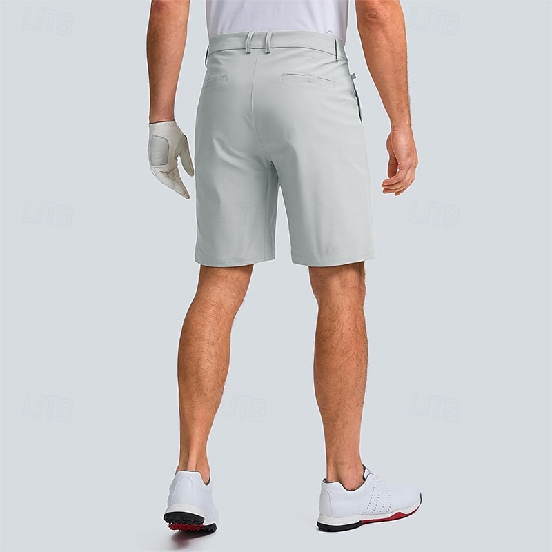 Pánské Šortky Pracovní šortky Golfové šortky Kapsy Bez vzoru Pohodlné Prodyšné Délka kolen Venkovní Obchod Sportovní Na běžné nošení Námořnická modř Šedá 2026 - $21.99 –P2