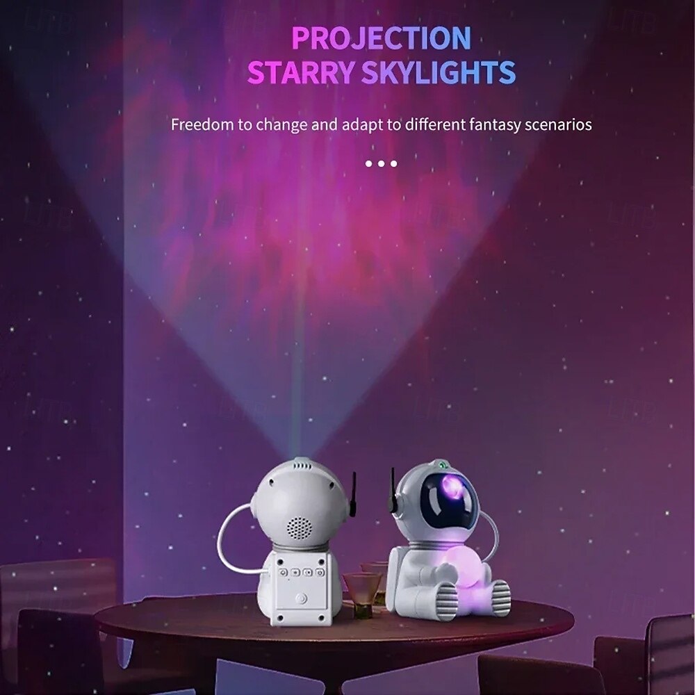 Galaxy Star Astronaut Projector LED Night Light Nebula Ceiling Lamp for Bedroom Decoration & Kids Gift 2025 - $63.99 –P16
