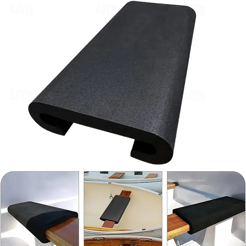 2pcs Dragon Boat Seat Cushion - Anti-EVA Non-Shock Absorption Breathable Seat Pads for Rowing Machine Kayak Fishing Camping - Fit Watersports & Outdoor Use (Black) Rowing Comfort Enhancement  Sle 2026 - $10.99 –P6