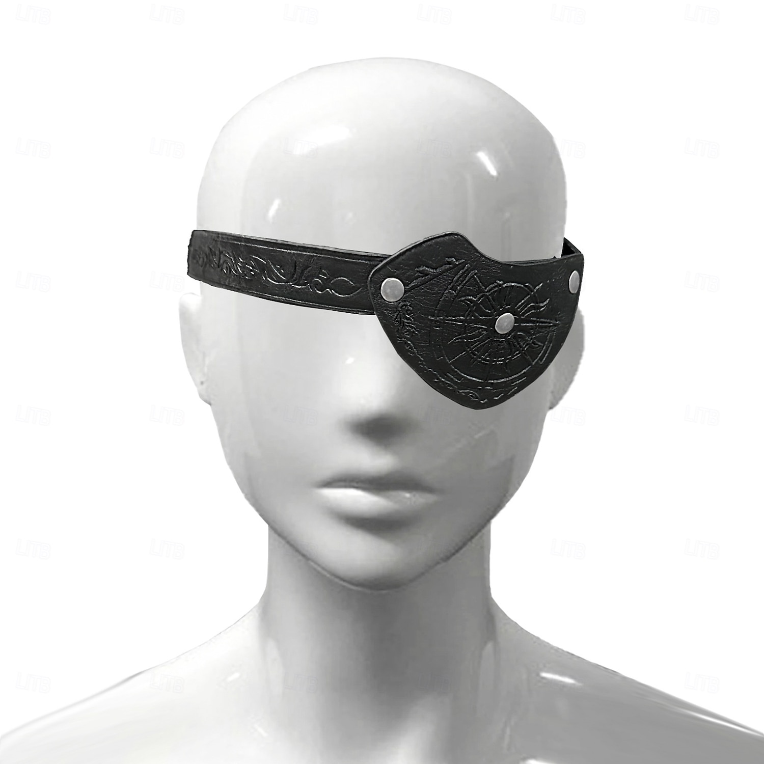 Medieval Renaissance Mask Eye Patch Pirate Viking Fancy Dress Men's Pirate Halloween Carnival Performance Party LARP Adults' Eye Mask 2026 - $13.99 –P10