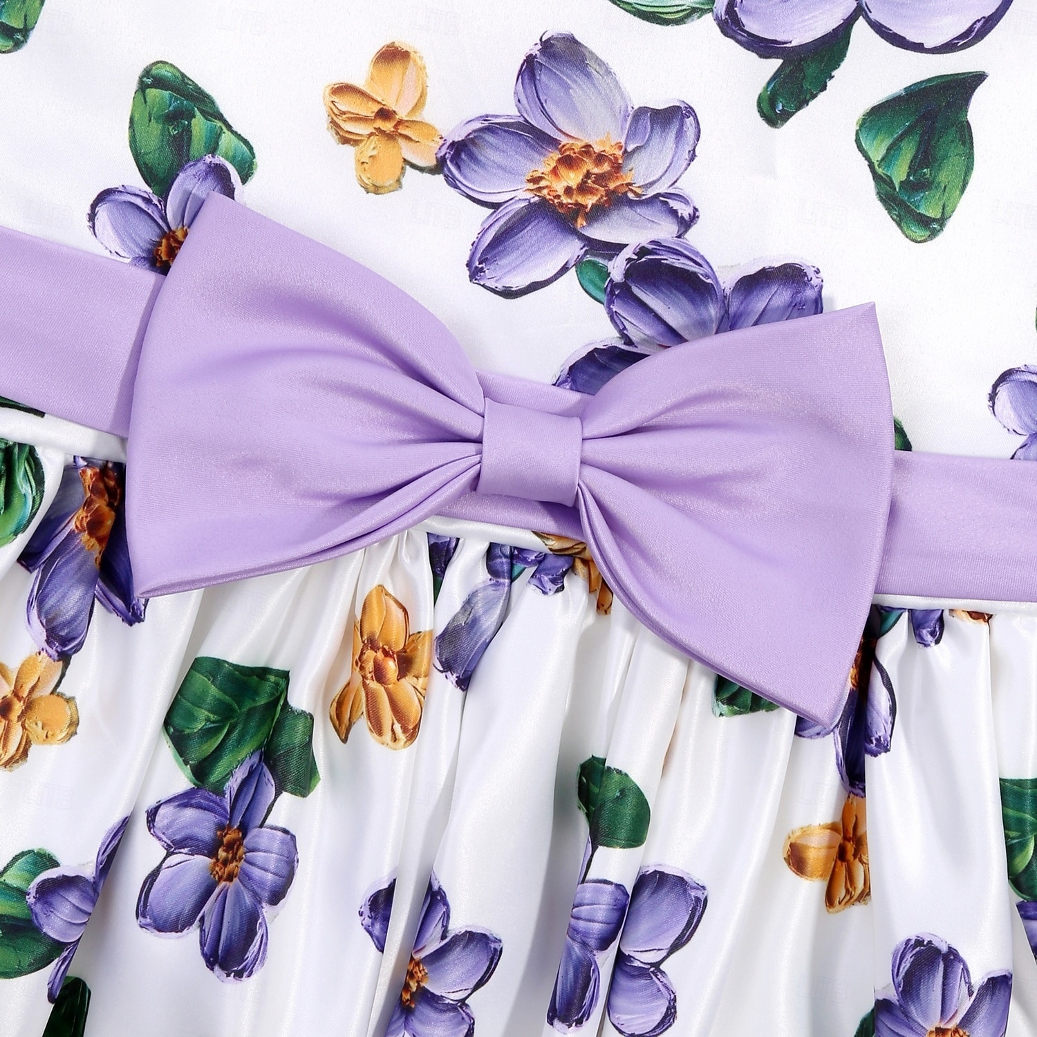 Infantil Para Meninas Vestido de festa Gráfico Sem Manga Espetáculo Ocasião Especial Princesa Doce Poliéster Vestido de festa Verão Primavera Crianças Roxo de 2025 por $34.99 –P4