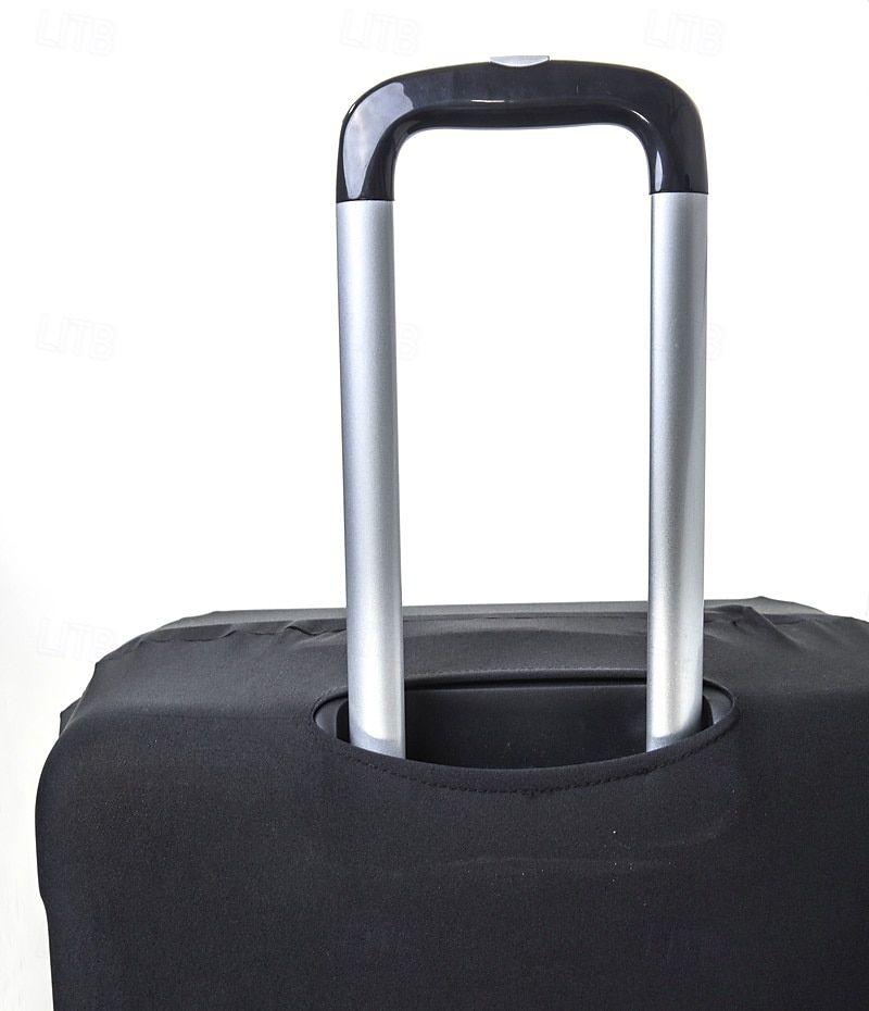 Funda protectora para equipaje, funda elástica duradera de color sólido para maleta de viaje, funda de dacrón plegable lavable y a prueba de polvo para equipaje de mano. &equipaje facturado 2025 - $8.99 –P5