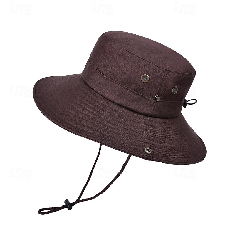 Outdoor Sun Hat Men's Hiking Hat Large Brimmed Breathable Hat Men's Sun Hat Sun Hat Fisherman Hat 2025 - $16.49 –P11