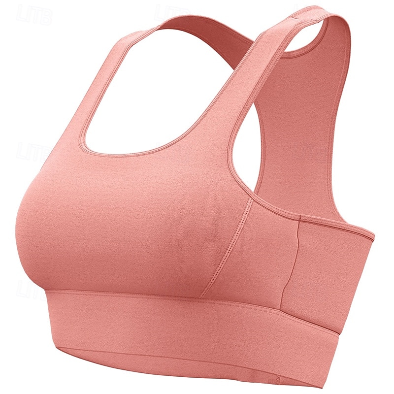 Sports Bra Hollow Mesh Back Sports Bra Fitness Yoga Vest Shockproof Yoga Bra Without Steel Ring 2025 - $21.99 –P12