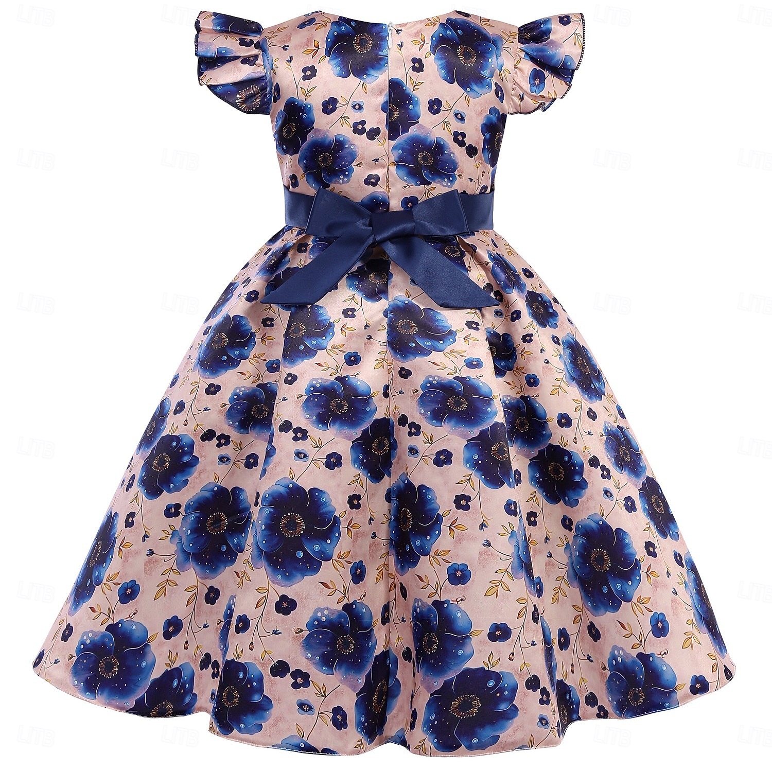 Kids Girls' Party Dress Solid Color Graphic Sleeveless Performance Special Occasion Princess Sweet Polyester Party Dress Summer Spring kids Pink Blue Brown 2026 - $34.99 –P18