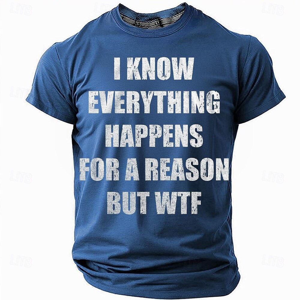 Herre Morsom Slang T skjorte Kortermet T skjorte 3D-utskrift Crew-hals Skjorte Mote Daglig Fritid Gate Avslappet Daglig Svart Rød Blå Sommer Vår Klær S M L XL XXL XXXL 2025 - $17.99 –P3