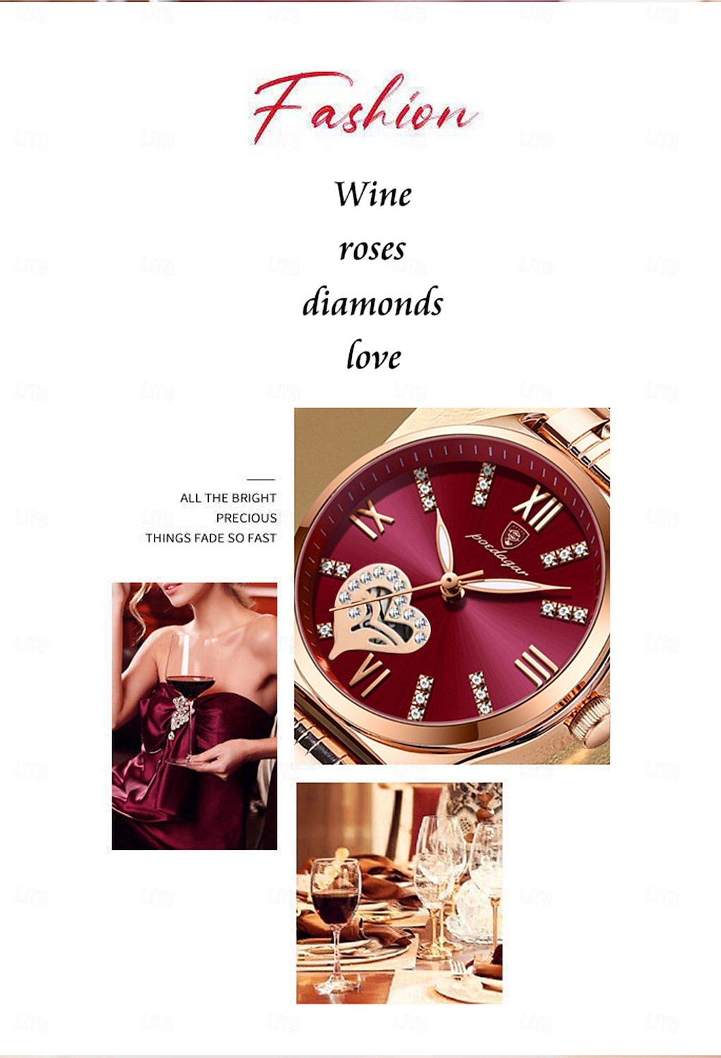 Women Quartz Watch Wrist Watch Retro Vintage Luminous Calendar Waterproof Stainless Steel Strap Watch 2025 - $38.99 –P2