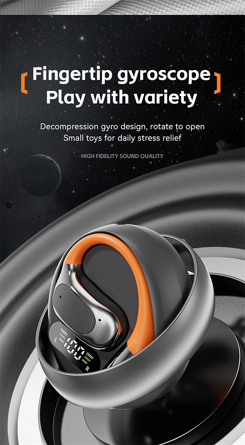 Rotatable Ear Mounted Open Ear Wireless Bluetooth Headset with Long Battery Life and Noise Reduction​ 2025 - $39.99 –P4
