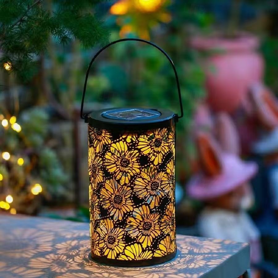 Solar Lanterns Outdoor, Waterproof Hanging Solar Lantern Garden Decor, Solar Lights for Backyard Porch Patio Table Yard Balcony Lawn Pathway, Gifts for Women Grandma Mom 2025 - $17.99 –P6