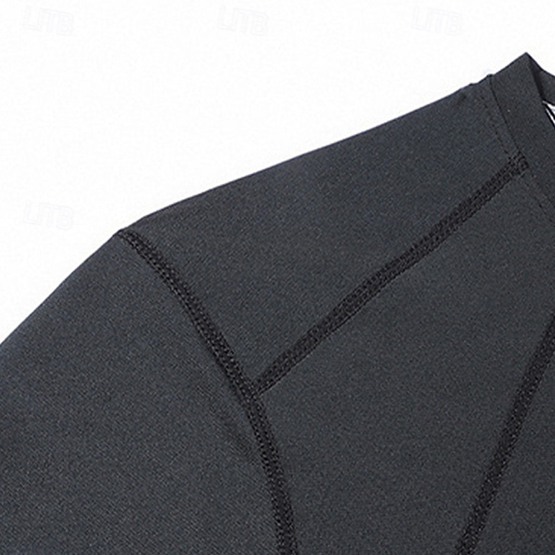 Pánské Dağcı Tişörtü Dağcı Gömleği Krátký rukáv Tričkový Tričko Tričko s krátkým rukávem Tričko Top Venkovní Rychleschnoucí Polyester Tmavě šedá Černá Světle šedá Tělocvična Lezení Kempování a 2025 - $14.79 –P12