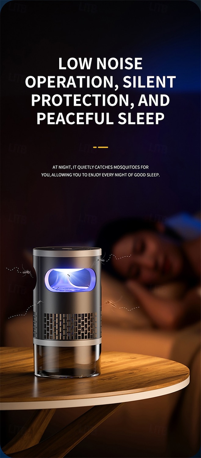 Lampada repellente per zanzare USB Dispositivo portatile da esterno Funzione di luce notturna Controllo delle zanzare conveniente del 2025 a $29.99 –P1