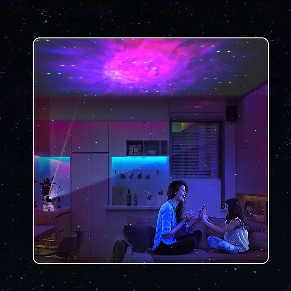 Galaxy Star Astronaut Projector LED Night Light Nebula Ceiling Lamp for Bedroom Decoration & Kids Gift 2025 - $63.99 –P7