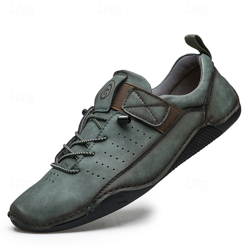 Braune Casual-Sneaker für Herren – vielseitige Schlupfschuhe aus weichem Leder für Komfort im Alltag 2025 - $42.99 –P3