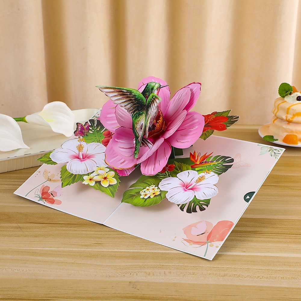 fluture 3d vibrant  & felicitare pop-up cu margarete cel mai bun cadou pentru mama, felicitare cu buchet de flori de ziua mamei, aprecierea profesorului, ziua de nastere, felicitare de multumire 2026 - $12.99 –P9