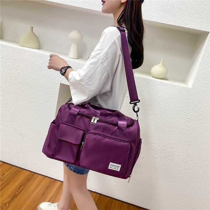 Bolsa de viagem de fim de semana, bolsa esportiva com compartimento para sapatos, bolsa de ginástica com compartimento para roupas molhadas e secas para mulheres e homens, bolsa de ombro de grande de 2025 por $20.99 –P3
