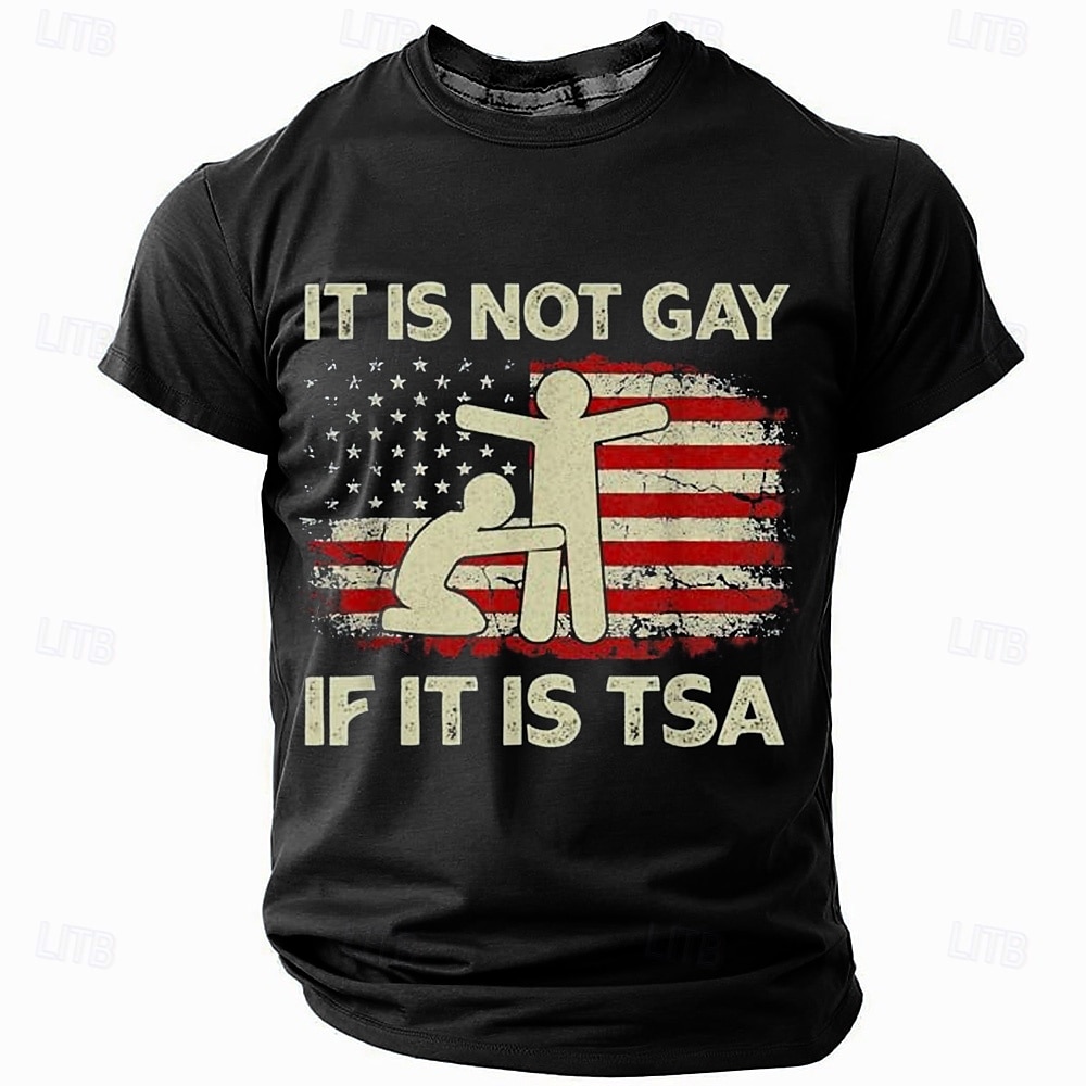 Men's Adult Humor T Shirt Short Sleeve T shirt 3D Print Crew Neck Round Neck Shirt Fashion Daily Basic Street Casual Daily Black Red Blue Summer Spring All Seasons Clothing Apparel S M L XL XXL XXXL 2025 - $17.99 –P4