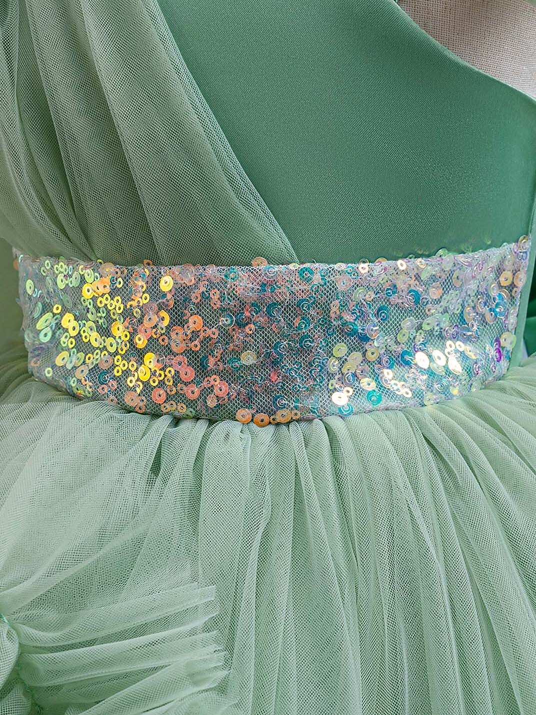 Děti Dívčí Šaty na párty Pevná barva Bez rukávů Zvláštní příležitosti Princeznovské Polyester Šaty na párty Léto Jaro Děti Žlutá Světlá růžová Trávová zelená 2025 - $41.99 –P6