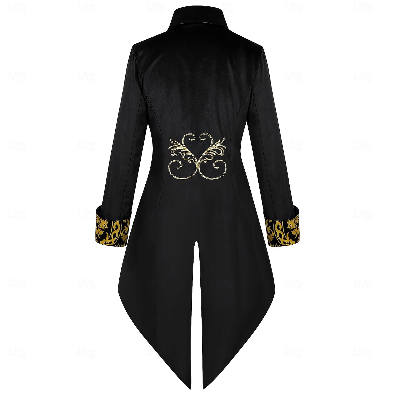 Retrò Vintage Punk & Gotico Medievale Cappotto Smoking Frac Per uomo Reale Halloween Carnevale Feste LARP Fiera Rinascimentale Adulti Cappotto Tutte le stagioni del 2025 a $63.99 –P2