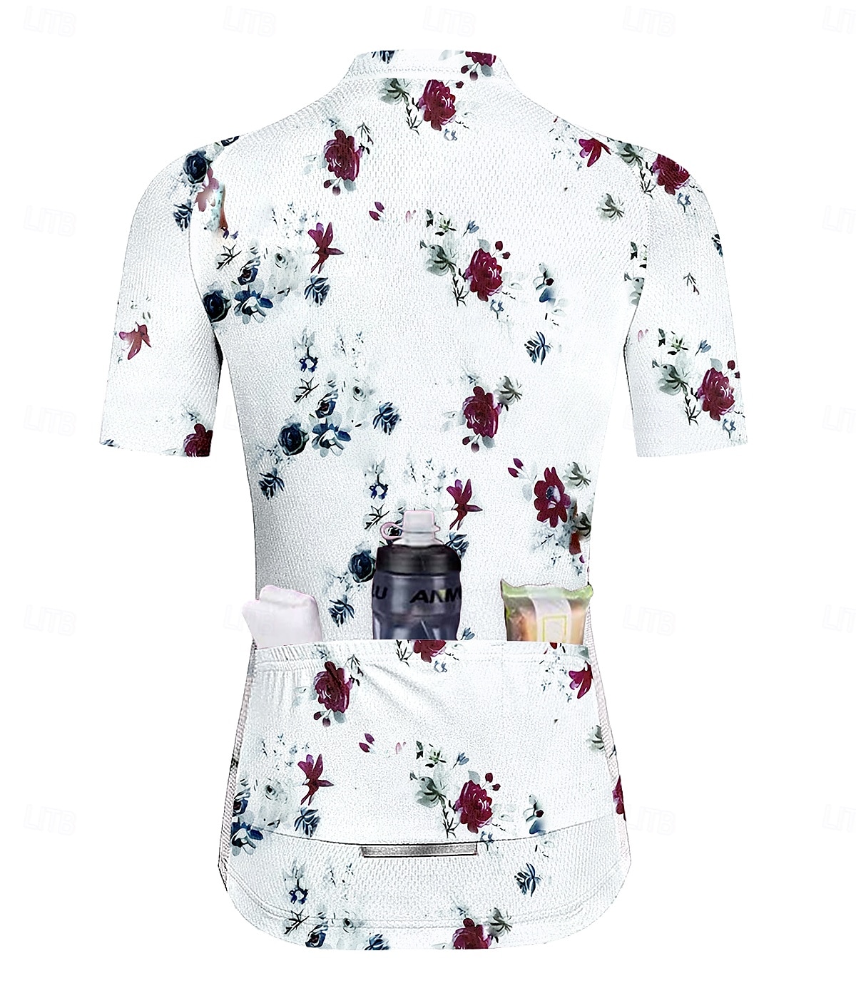 Femmes Maillot de cyclisme Manche Courte Cyclisme Maillot Top avec 3 poches arrière Écran solaire Résistant aux UV Respirant Séchage Rapide Blanche Des sports Vêtement Tenue de 2025 ? $23.19 –P2