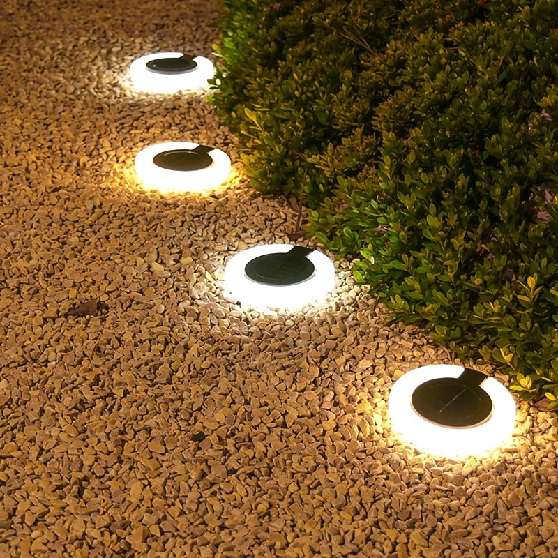 Oświetlenie solarne do ogrodu, super jasne dekoracyjne oświetlenie do ogrodu, stopnie, stopnie, materiał plastikowy, do dekoracji domu, podwórka, patio, ścieżki, trawnika 2026 - $8.49 –P6