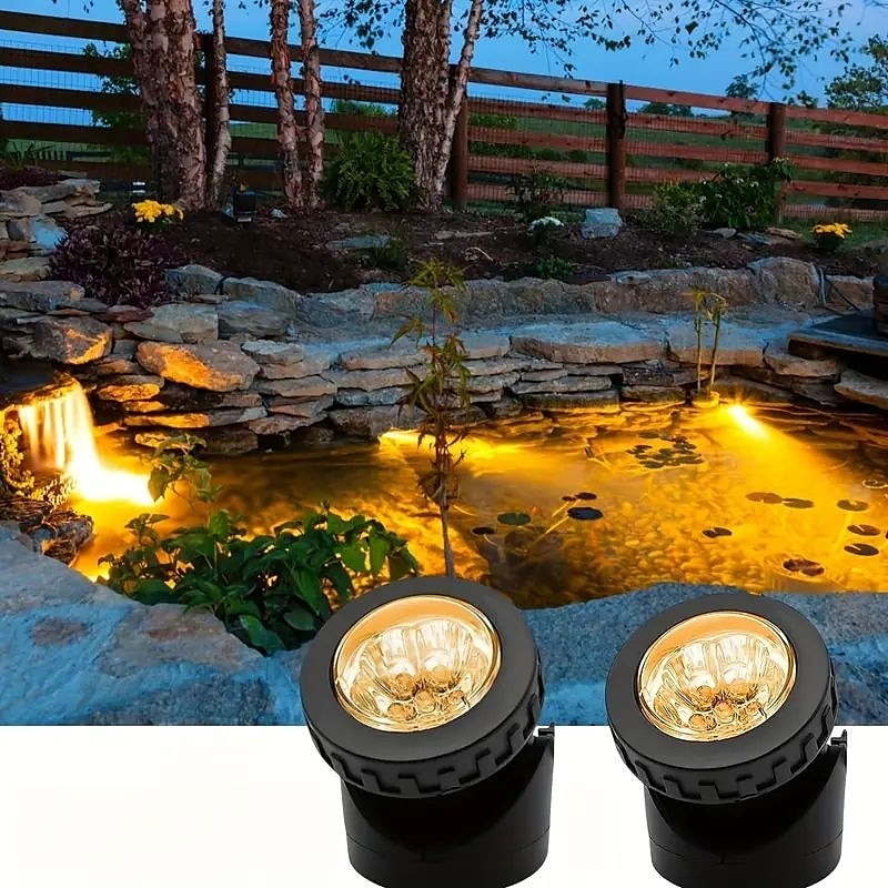 reflector solar cu LED IP65 proof 1/2/3 capete proiector subacvatic pentru piscină grădină gazon pădure iaz calea decor peisaj 2025 - $47.27 –P2
