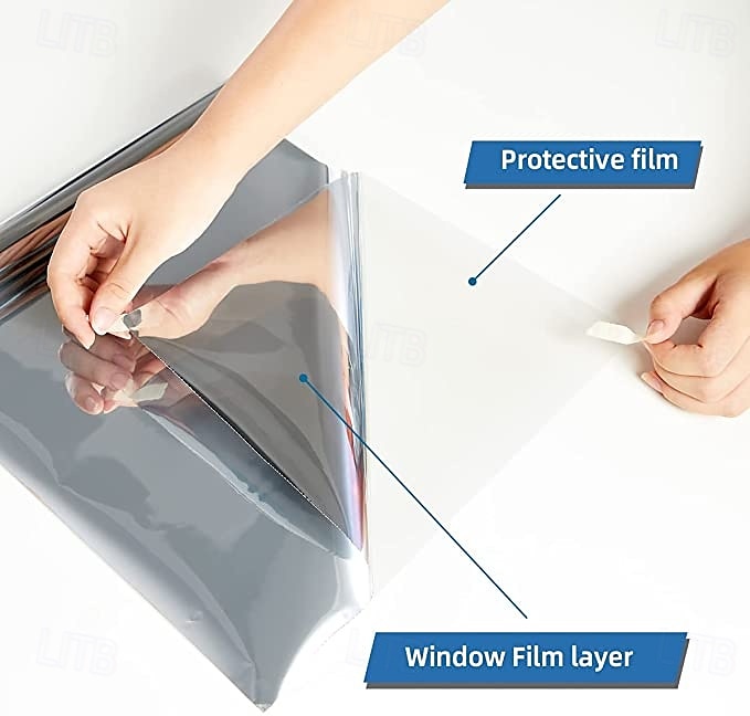 Window Film, Privacy Glass Sticker for Heat Insulation, Anti-Peeping Sunshade, UV Protection for Balcony and Home 2025 - $7.99 –P13