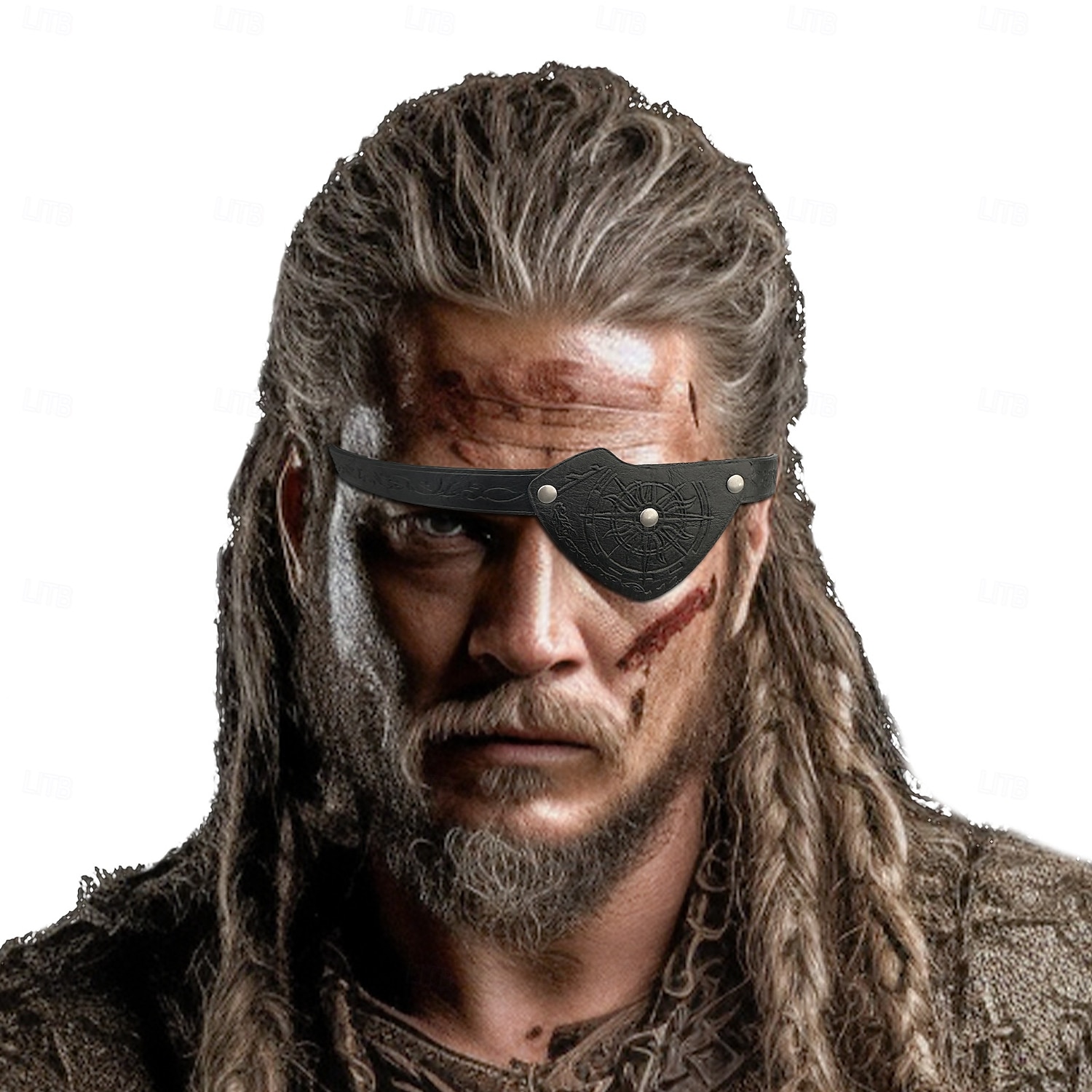 Medieval Renaissance Mask Eye Patch Pirate Viking Fancy Dress Men's Pirate Halloween Carnival Performance Party LARP Adults' Eye Mask 2026 - $13.99 –P8