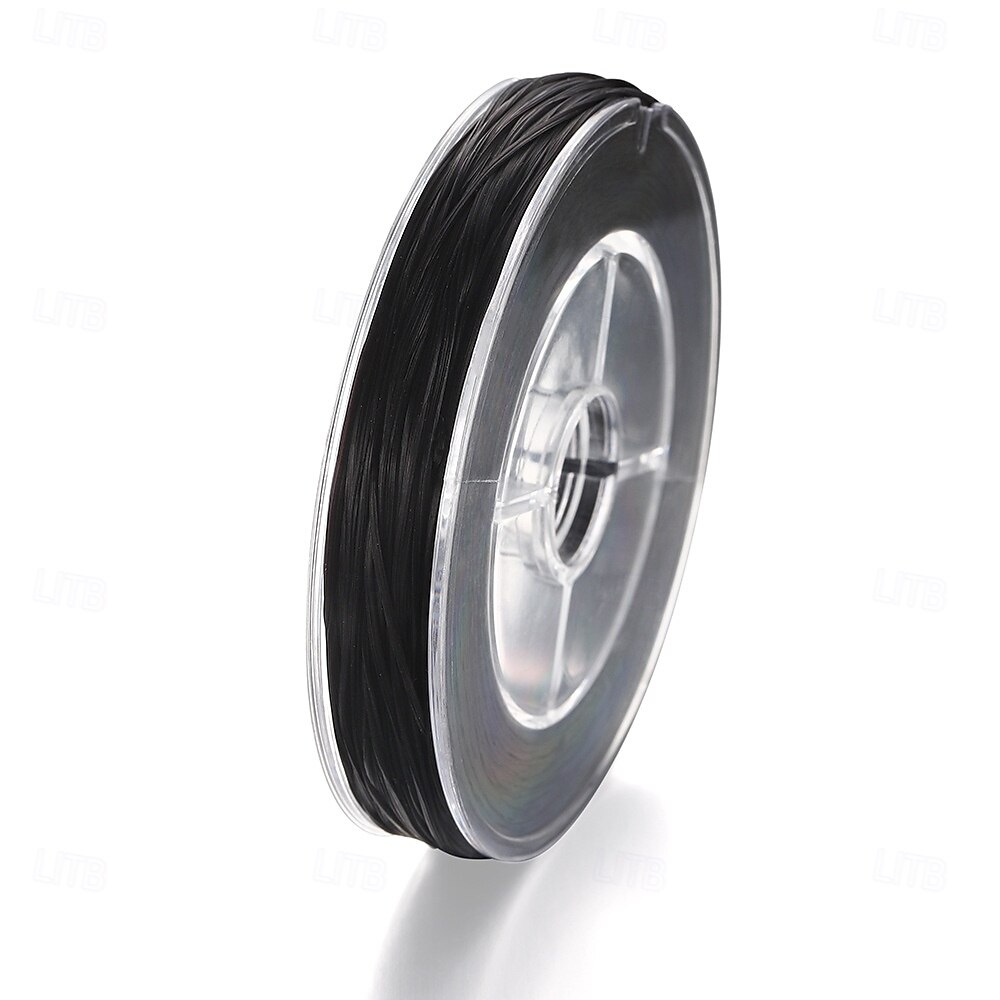 Cordino elastico in cristallo colorato da 0,5 mm, cordino per infilare perline anti-sfilacciamento per accessori fai da te per gioielli, materiali per perline per braccialetti del 2025 a $4.49 –P11