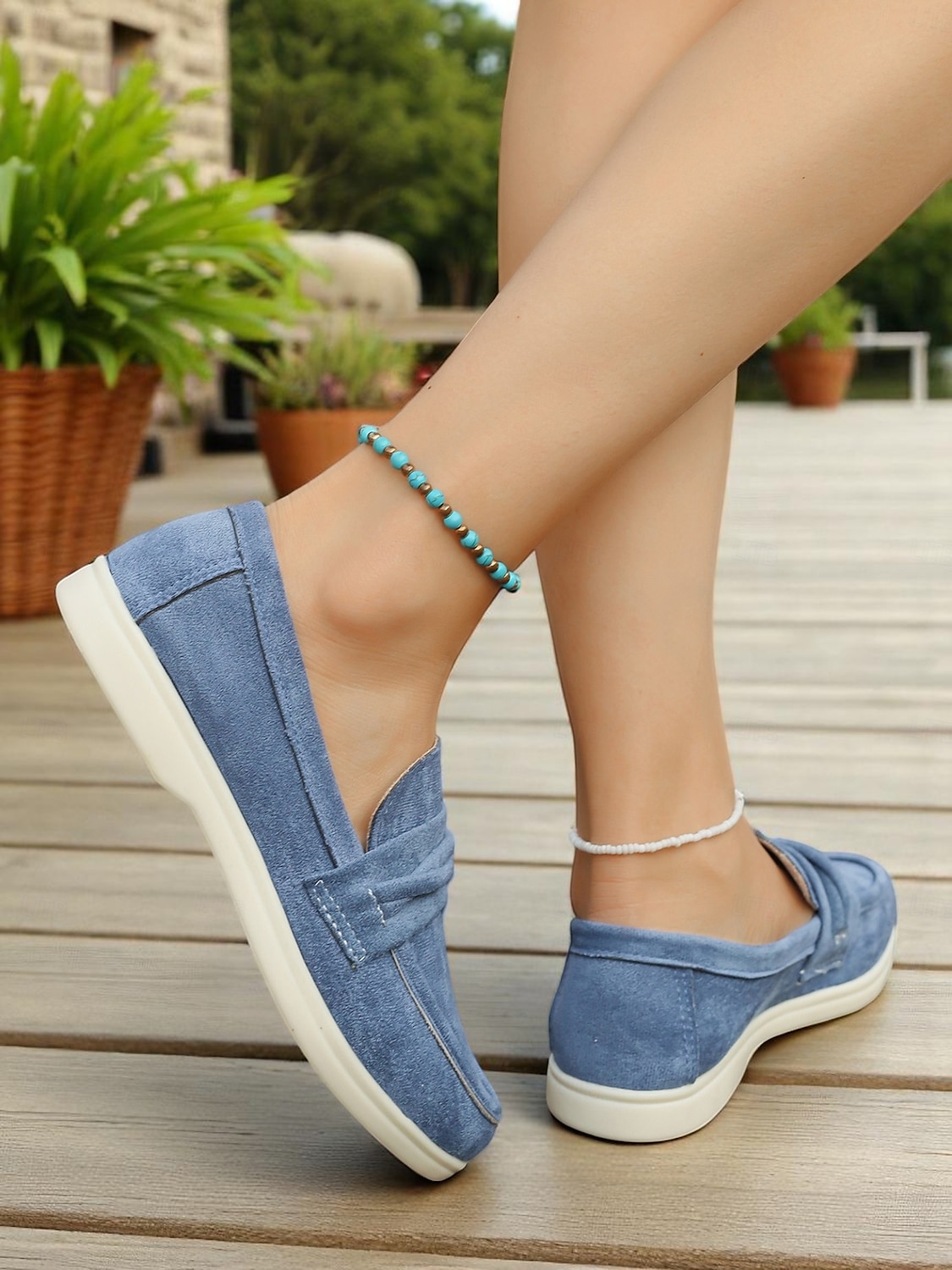 Mocassins en simili-daim pour femme – style classique et polyvalent pour les promenades au bord du lac, les journées décontractées au bureau et les sorties du week-end de 2025 ? $24.99 –P5