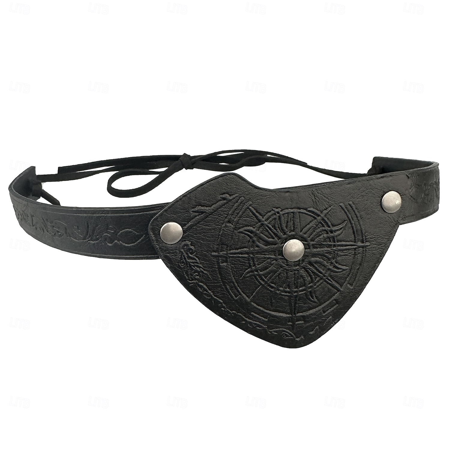 Medieval Renaissance Mask Eye Patch Pirate Viking Fancy Dress Men's Pirate Halloween Carnival Performance Party LARP Adults' Eye Mask 2026 - $13.99 –P11