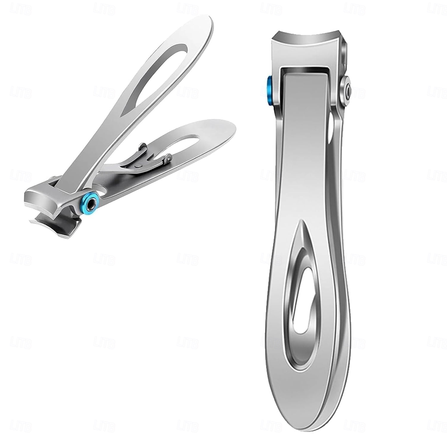 Ultra Wide Jaw Opening Nail Clippers Set, Toenail Clippers for Thick Nails, Heavy Duty Nail Cutter, Seniors,Stainless Steel Toe Nail Clippers, Nail File, Manicure,Pedicure,Men & Women Big 2025 - $12.99 –P6