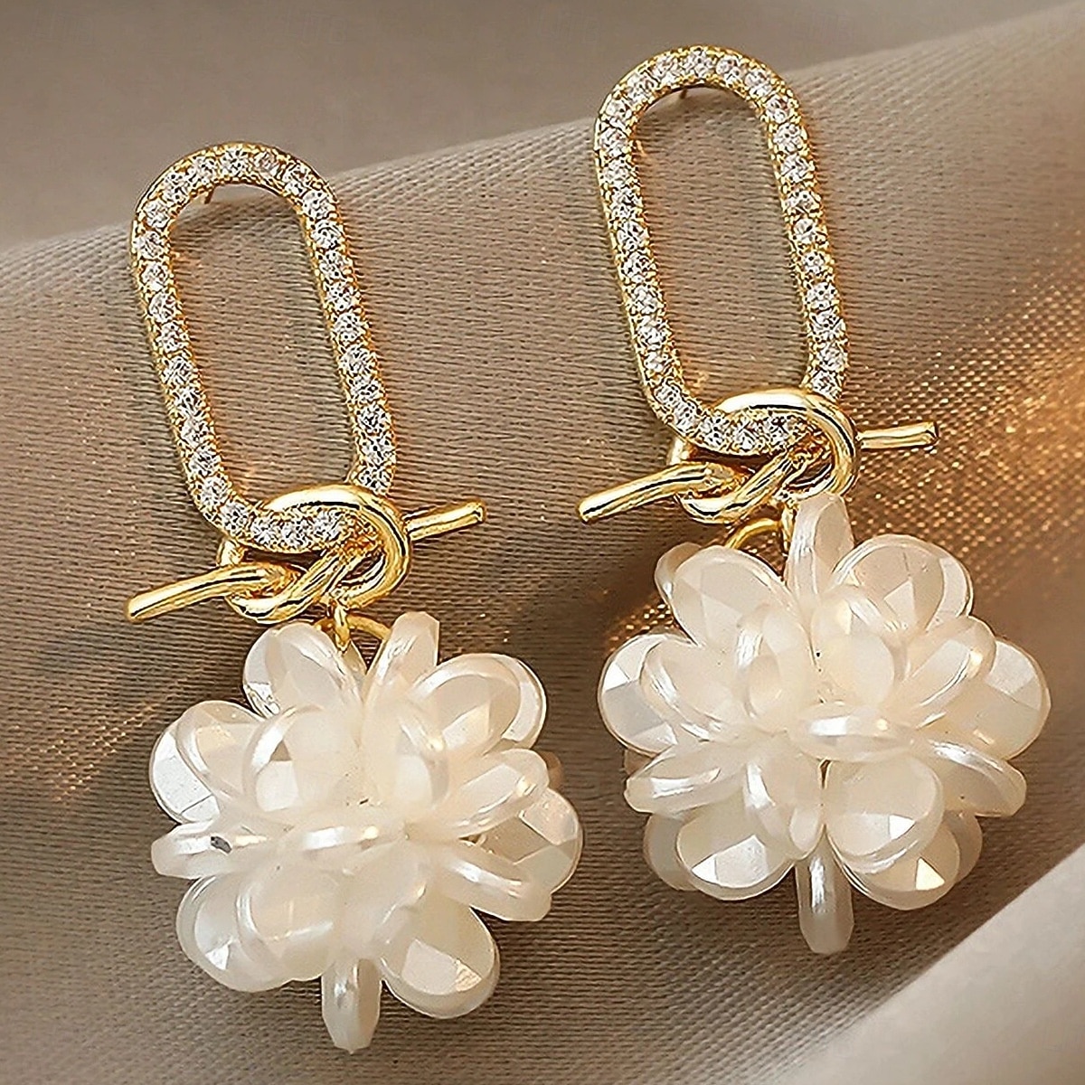 Women's Drop Earrings Classic Joy S925 Sterling Silver Earrings Jewelry Gold For Wedding Valentine's Day Prom Festival 2026 - $20.99 –P1