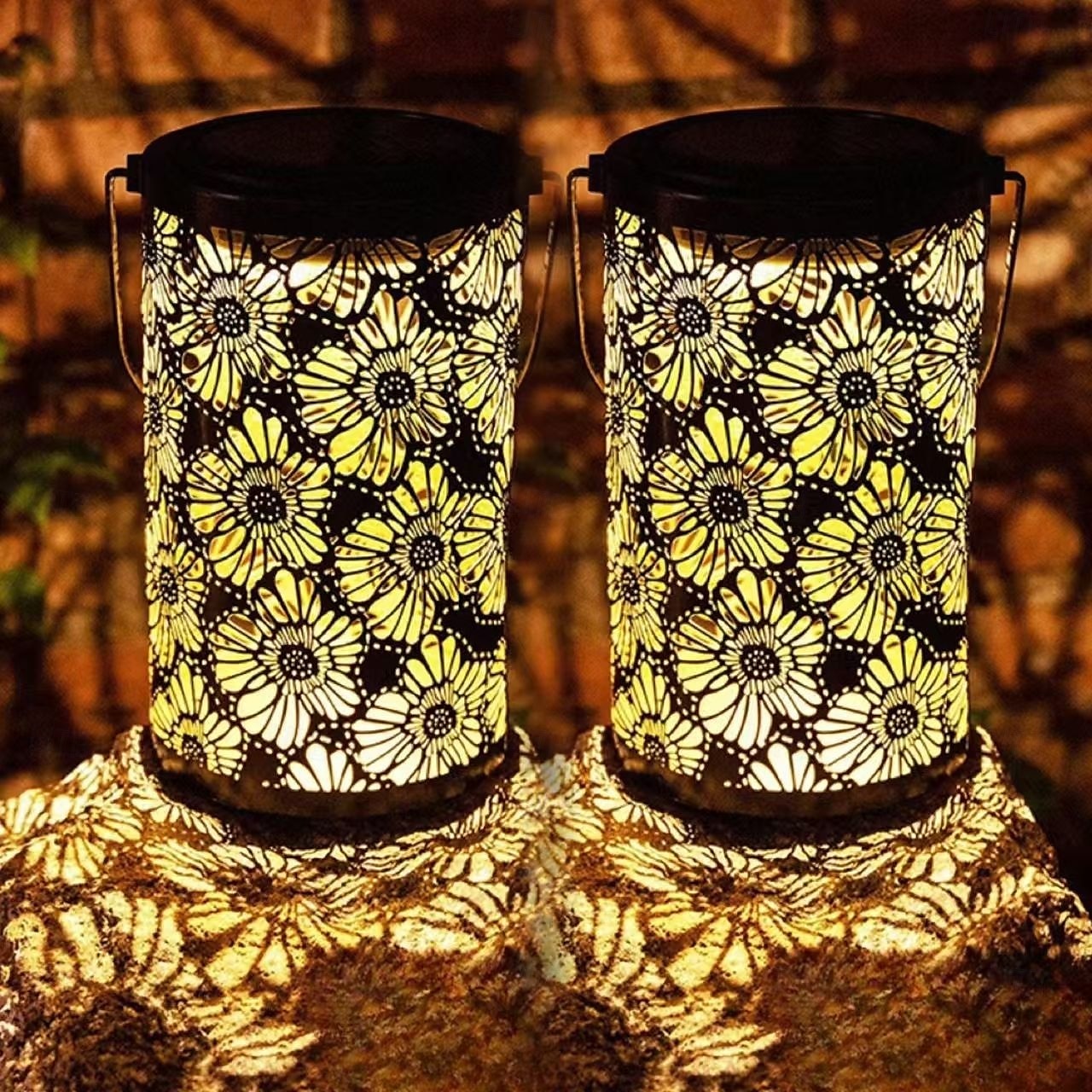 Solar Lanterns Outdoor, Waterproof Hanging Solar Lantern Garden Decor, Solar Lights for Backyard Porch Patio Table Yard Balcony Lawn Pathway, Gifts for Women Grandma Mom 2025 - $17.99 –P2