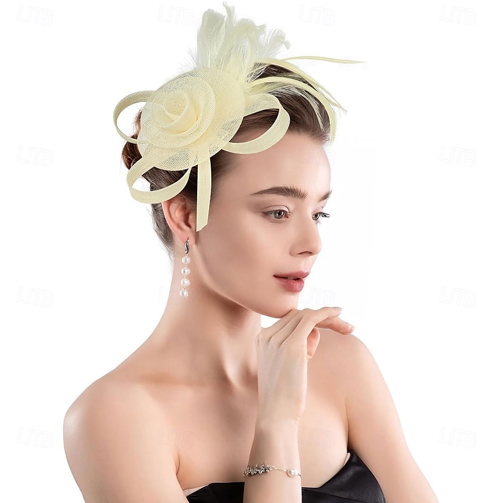 fascinators hatter for kvinner kentucky derby hatter for kvinner teselskap hatter for kvinner kentucky derby antrekk 2025 - $32.99 –P13