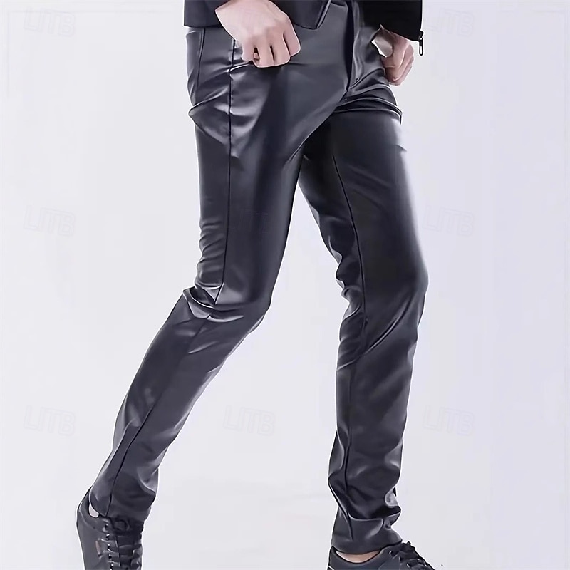 Per uomo Pantaloni Chinos Pantaloni Estivi Pantaloncini in ecopelle Tasca Semplice Comodità Traspirante Vacanza Quotidiano Ferie Vacanza Casual Nero del 2026 a $30.99 –P5