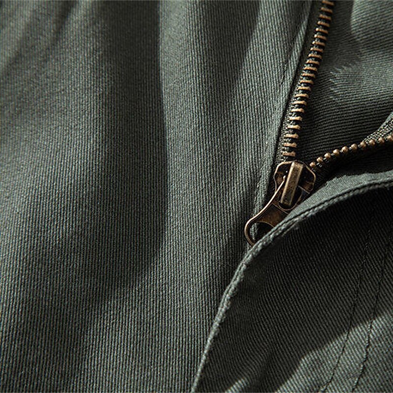 Herren Cargo-Shorts Shorts Sommershorts Mehrere Taschen Klappentasche Einfach Komfort tragbar Knielang Outdoor Sport Täglich Mode Lässig Schwarz Gelb 2025 - $20.99 –P6