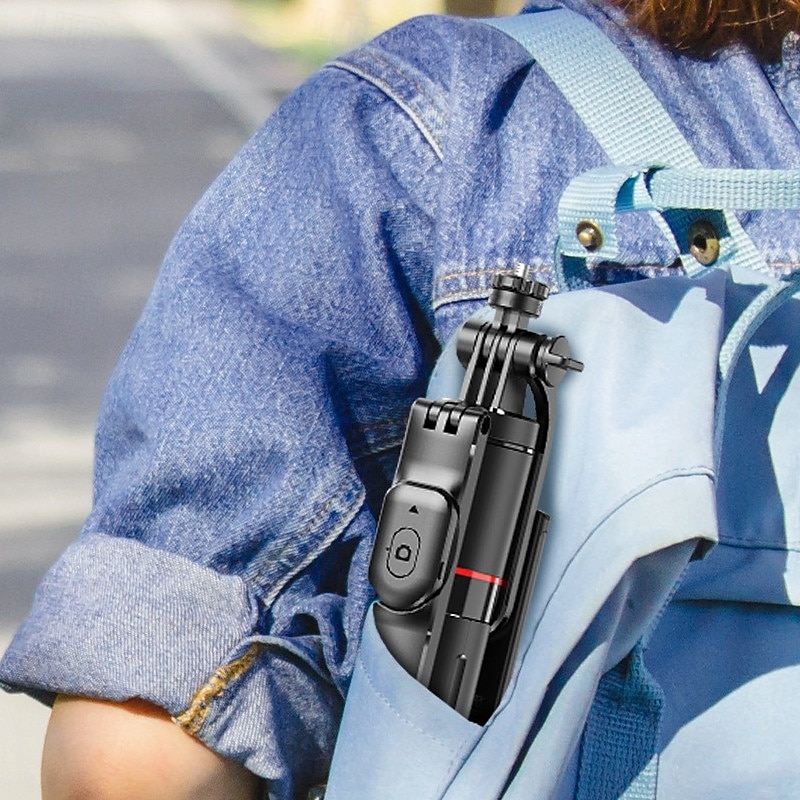 Cell Phone Selfie Stick Tripod, with Wireless Remote, Portable, Retractable, Aluminum Alloy, for iPhone, Samsung and Other Smartphones 2025 - $15.99 –P7